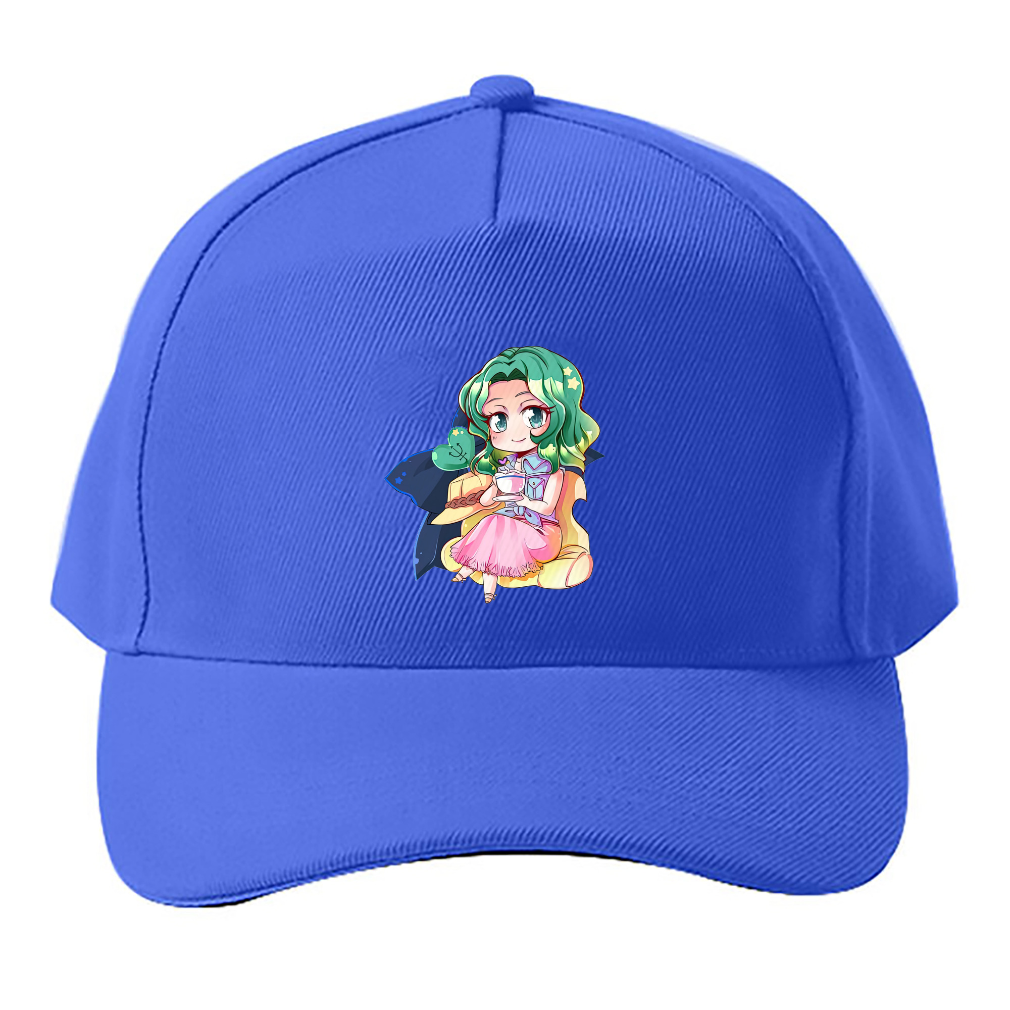 （画像用） 美少女戦士セーラームーン 海王 みちる（かいおう みちる） Sailor Moon Kaiou Michiru ベースボールキャップ 綿100％ 男女兼用 帽子 スポーツ